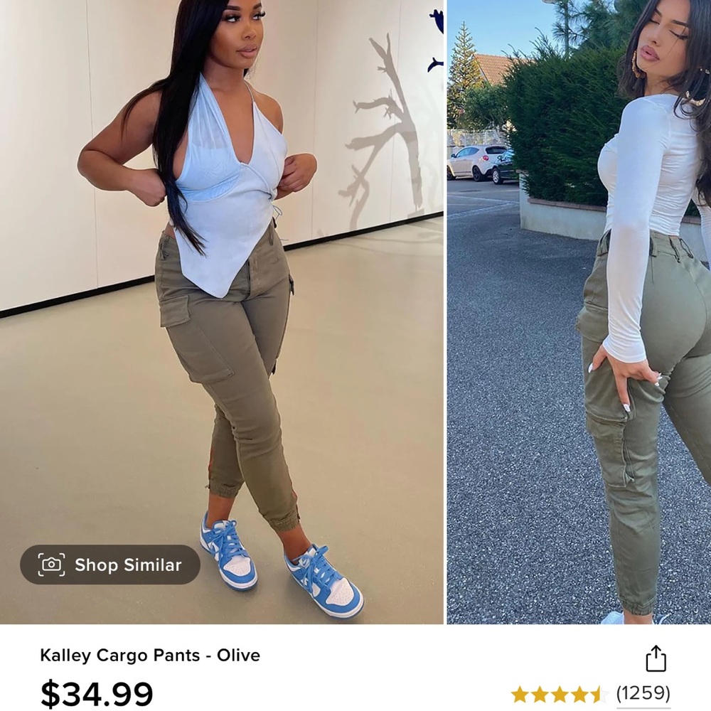 NWT Skinny Cargos